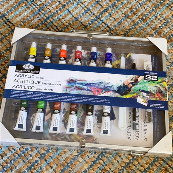 Royal Langnicke Other Acrylic Art Set Poshmark